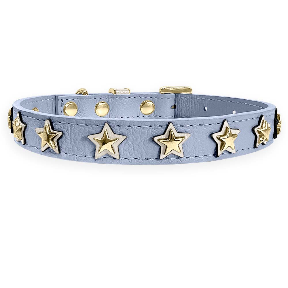 Coleira Personalizada para Cachorro com Estrelas | Órion