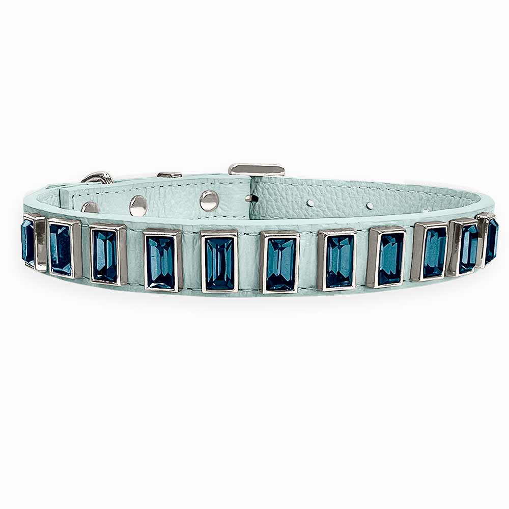 Coleira Personalizada para Cachorro com Strass | Ivy