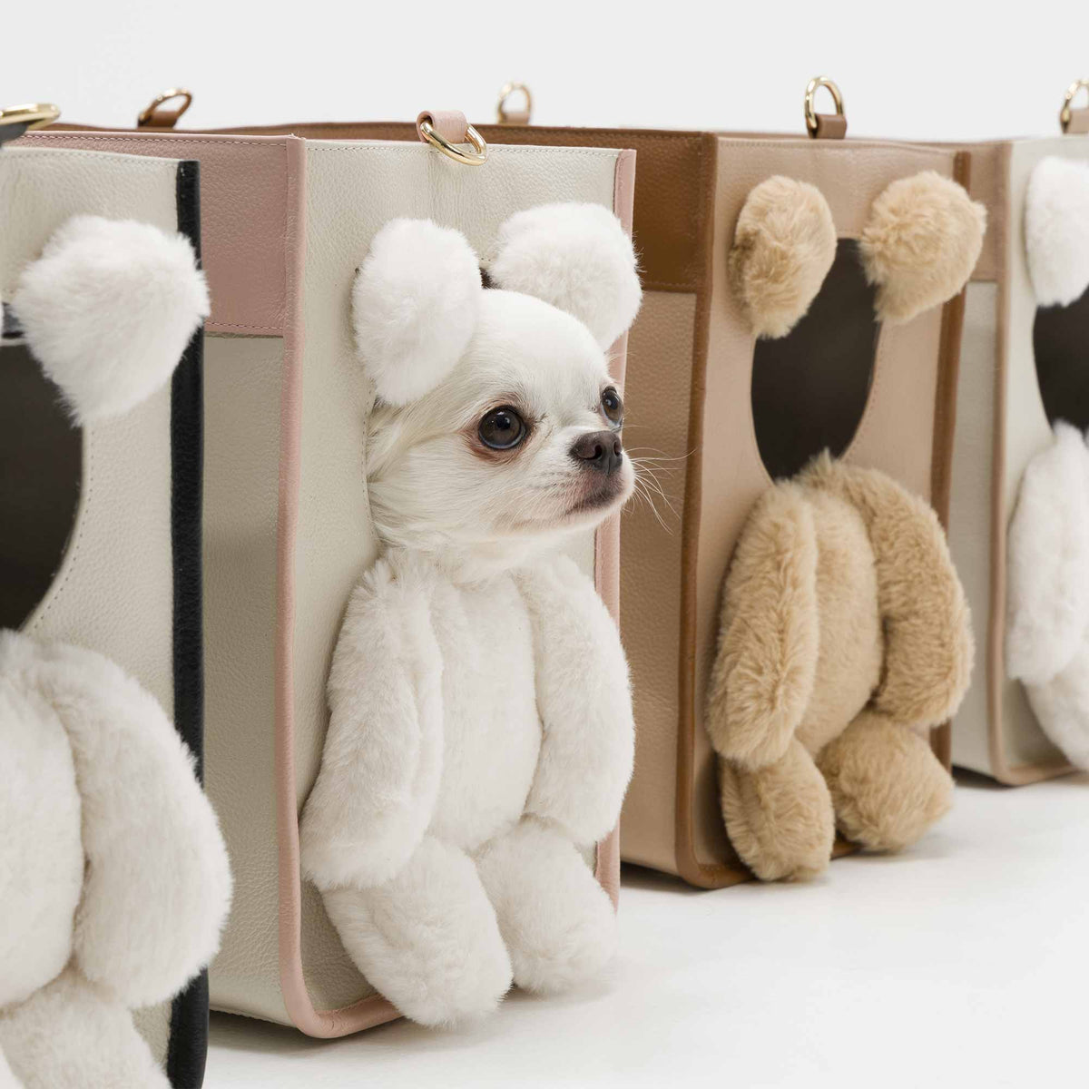 Bolsa de Passeio Pet com Efeito Ursinho | Teddy