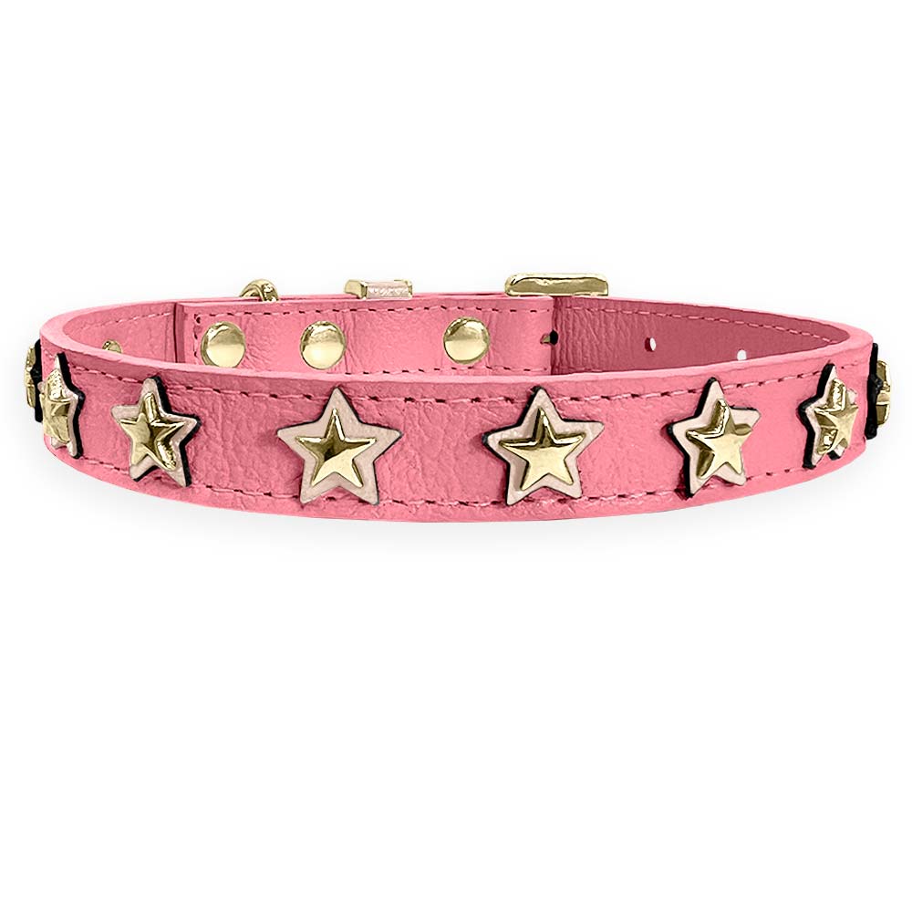 Coleira Personalizada para Cachorro com Estrelas | Órion