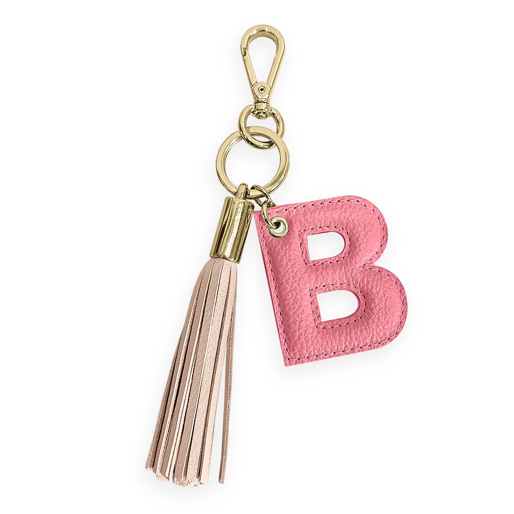 Chaveiro de Couro Personalizado com Inicial | Bia