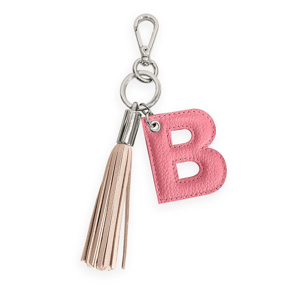 Chaveiro de Couro Personalizado com Inicial | Bia