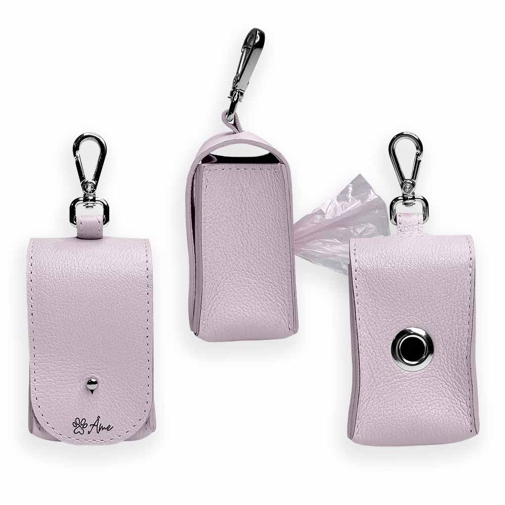 Porta Saquinhos Higiênicos de Couro para Cachorro