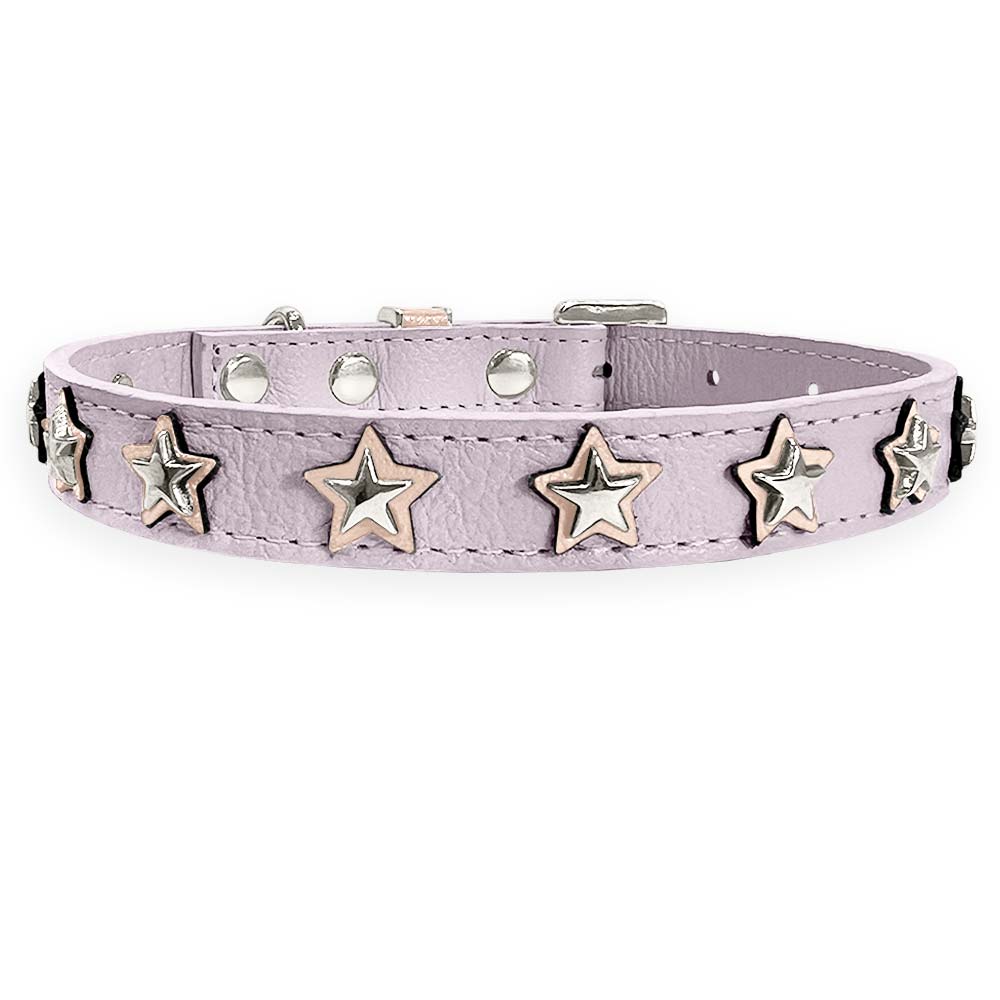 Coleira Personalizada para Cachorro com Estrelas | Órion