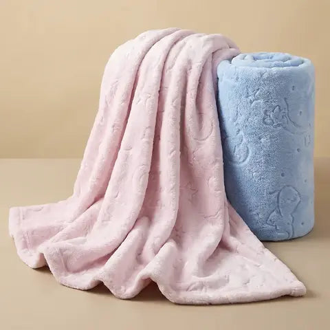Manta Pet Fleece Estampada | Leve e Respirável