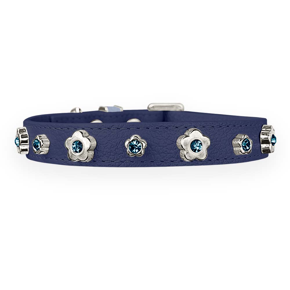 Coleira Personalizada para Cachorro com Flor | Kylie