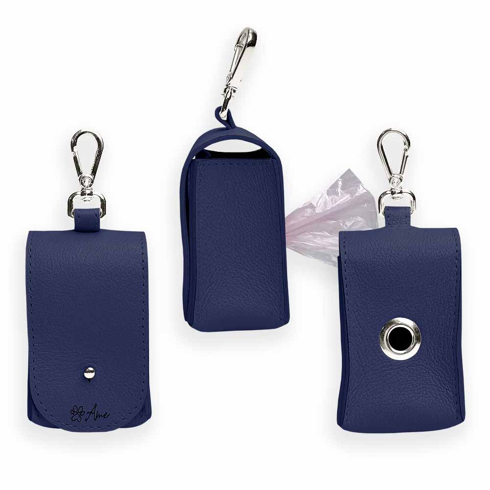 Porta Saquinhos Higiênicos de Couro para Cachorro