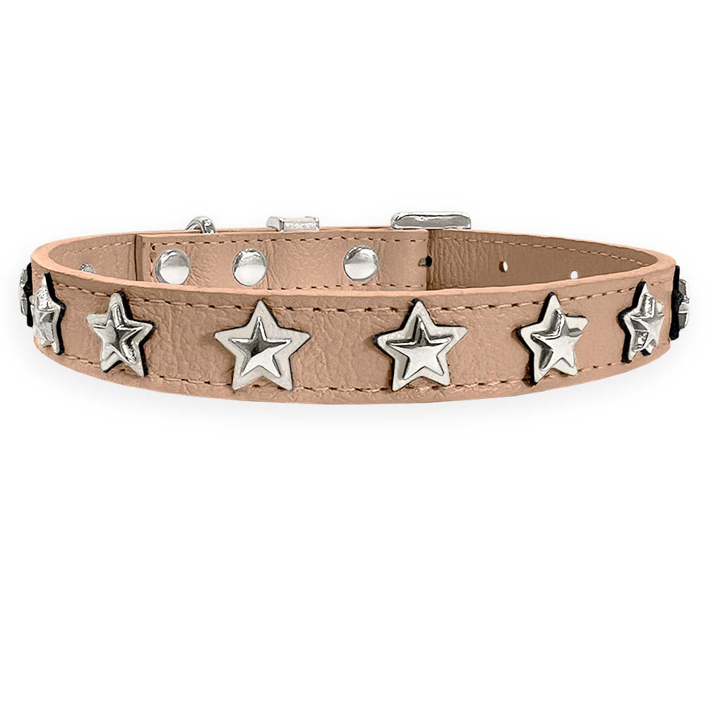 Coleira Personalizada para Cachorro com Estrelas | Órion