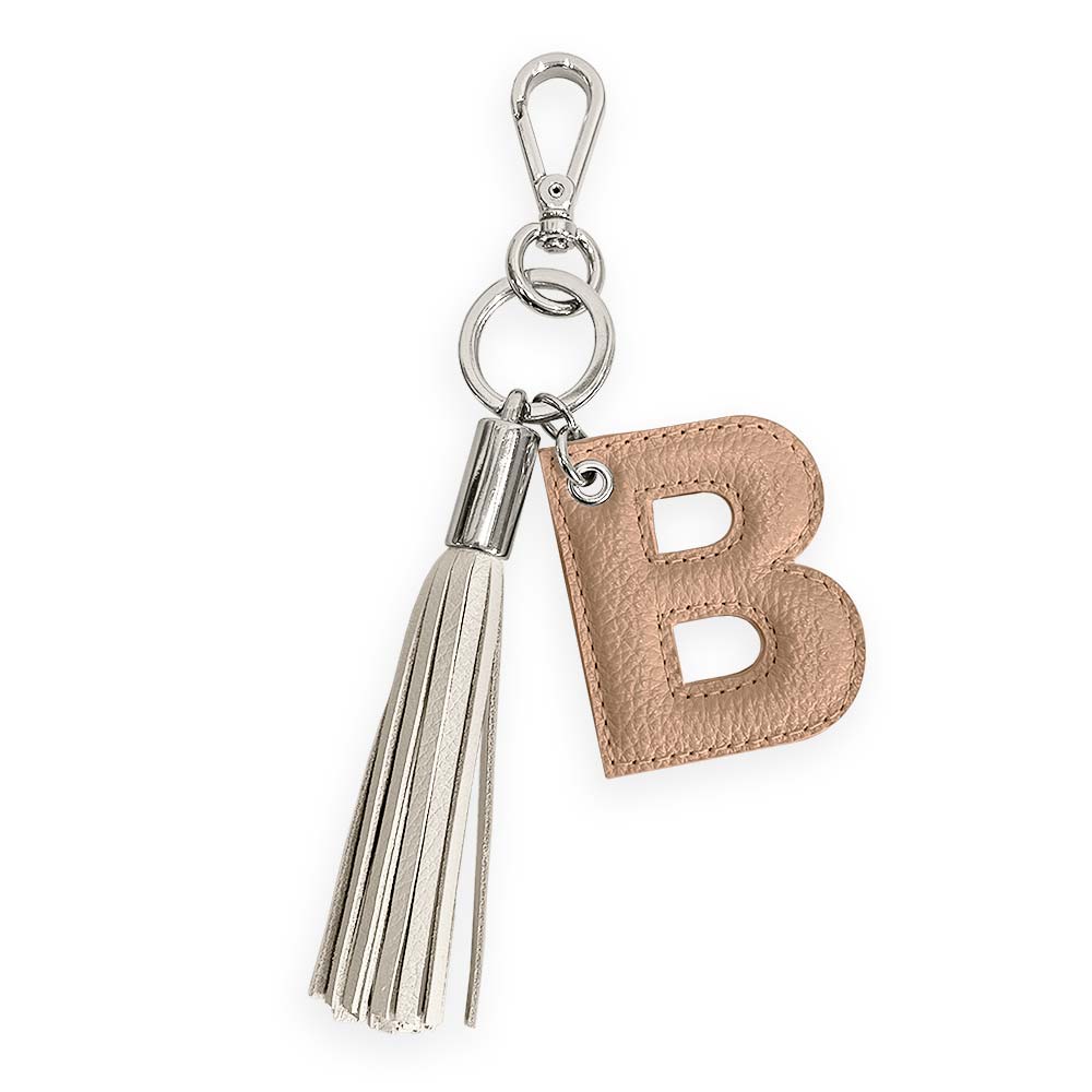 Chaveiro de Couro Personalizado com Inicial | Bia