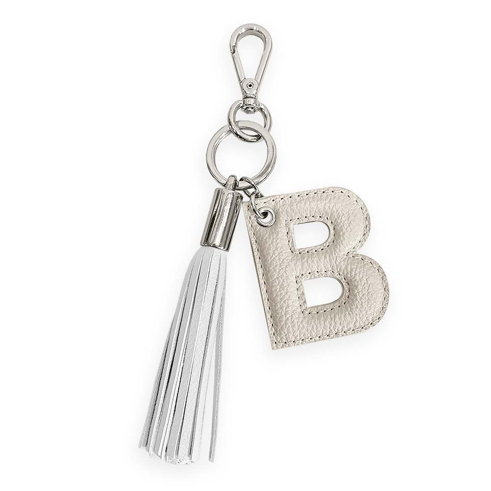 Chaveiro de Couro Personalizado com Inicial | Bia