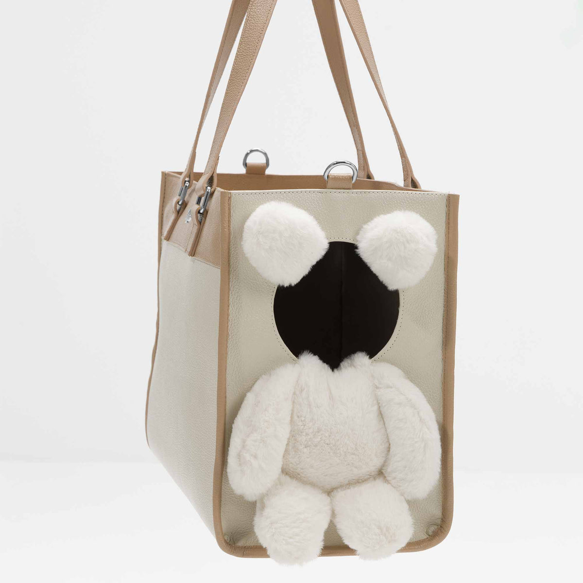 Bolsa de Passeio Pet com Efeito Ursinho | Teddy