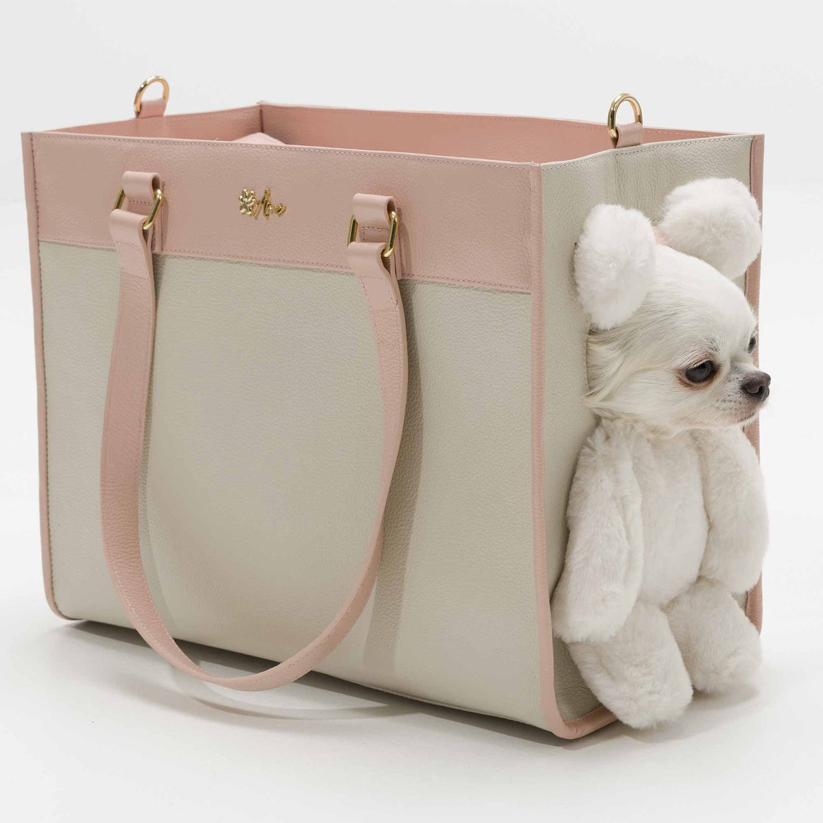 Bolsa de Passeio Pet com Efeito Ursinho | Teddy