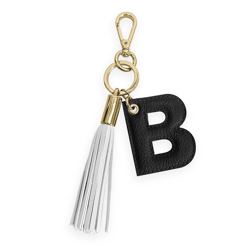 Chaveiro de Couro Personalizado com Inicial | Bia