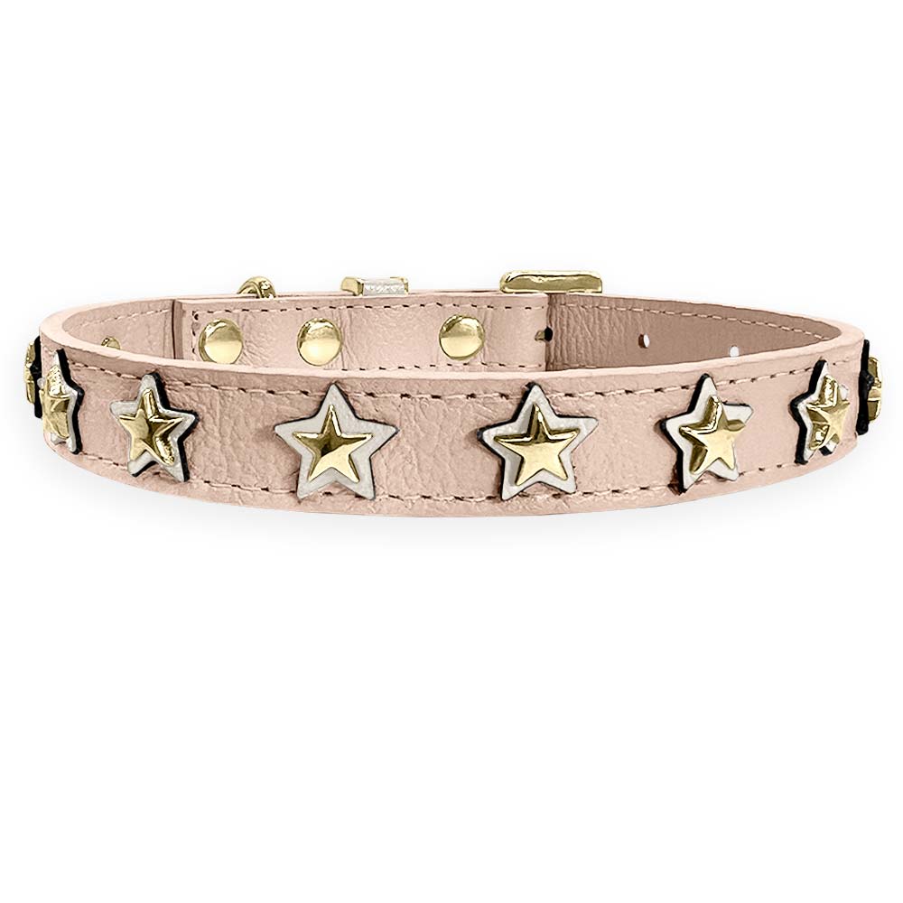 Coleira Personalizada para Cachorro com Estrelas | Órion