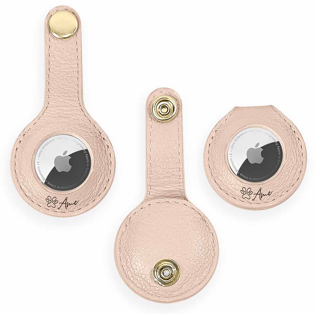 Capa de Couro para AirTag Apple | Coleiras e Peitorais