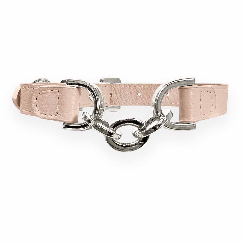 Coleira Personalizada para Cachorro com Corrente | Julie