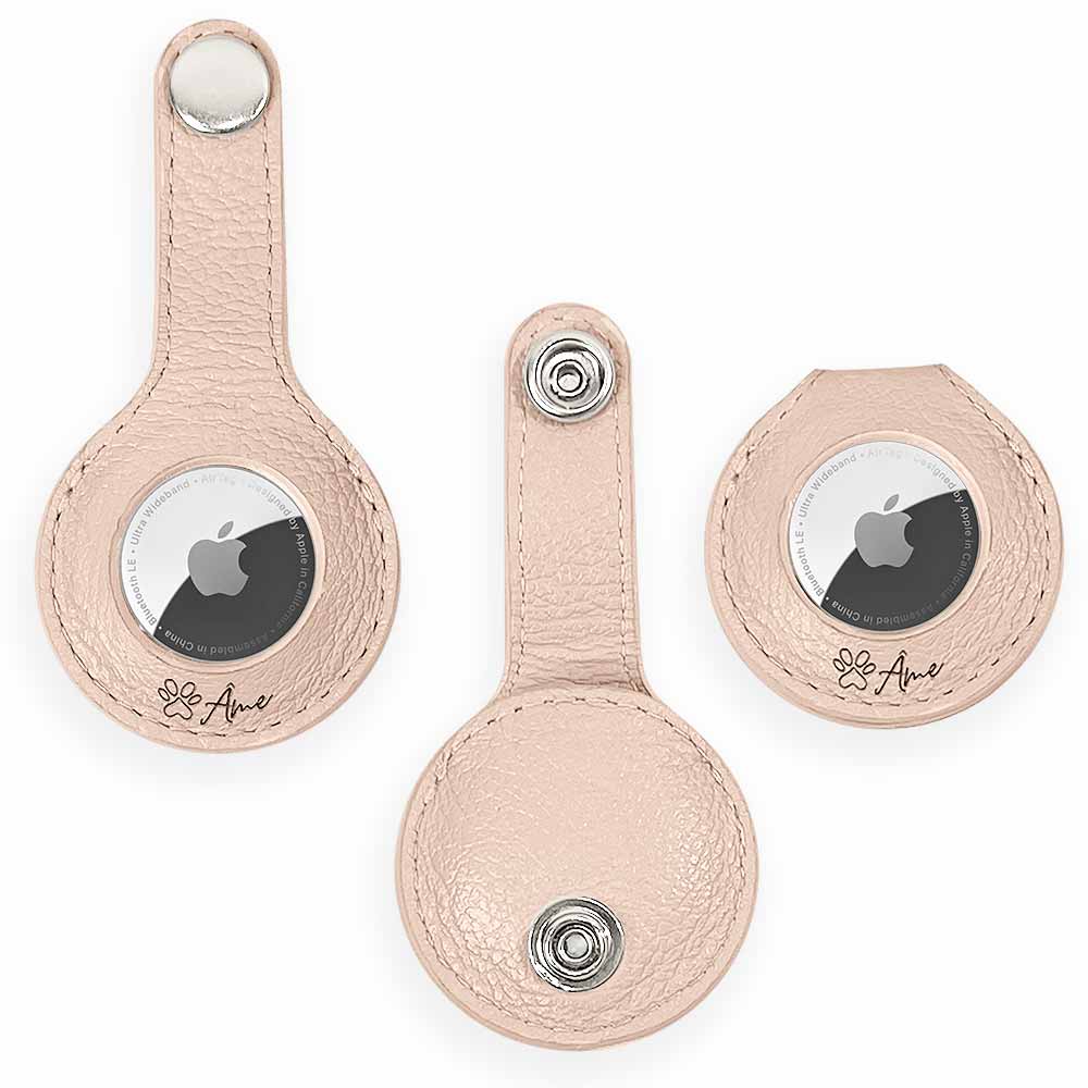 Capa de Couro para AirTag Apple | Coleiras e Peitorais
