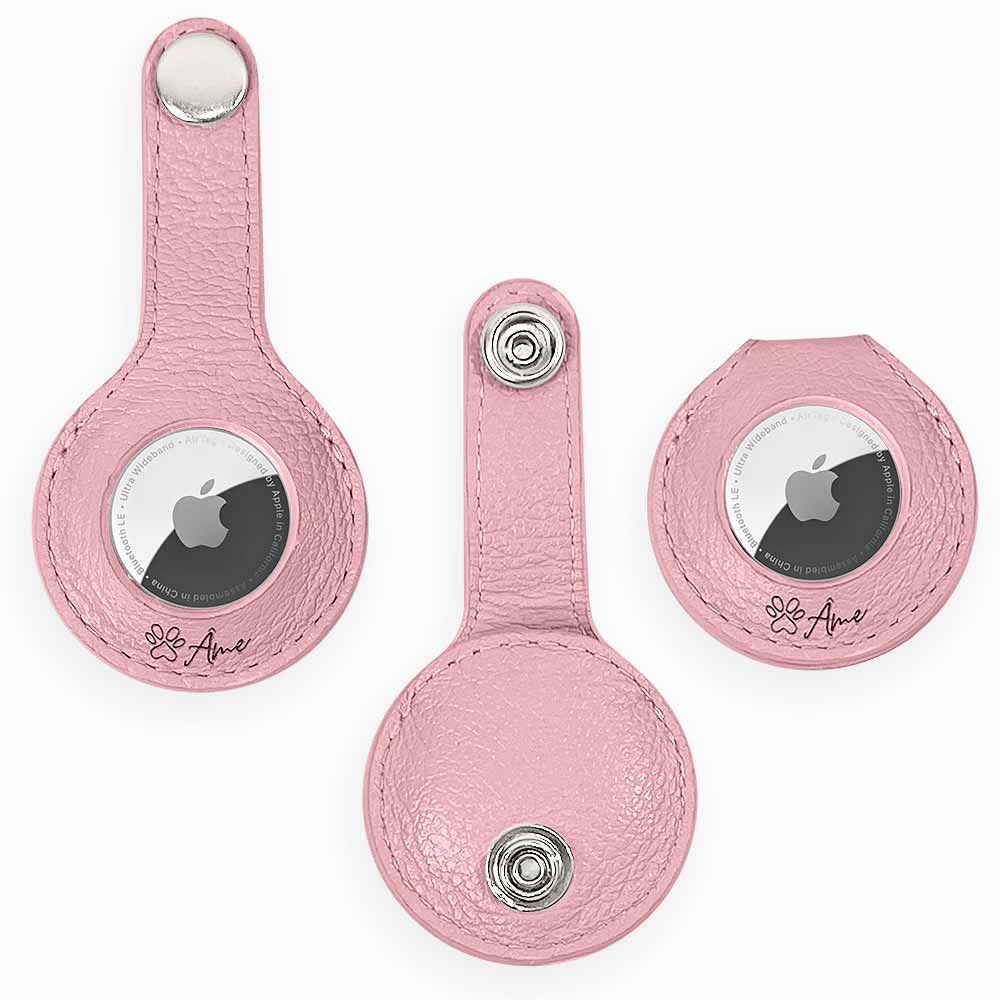Capa de Couro para AirTag Apple | Coleiras e Peitorais