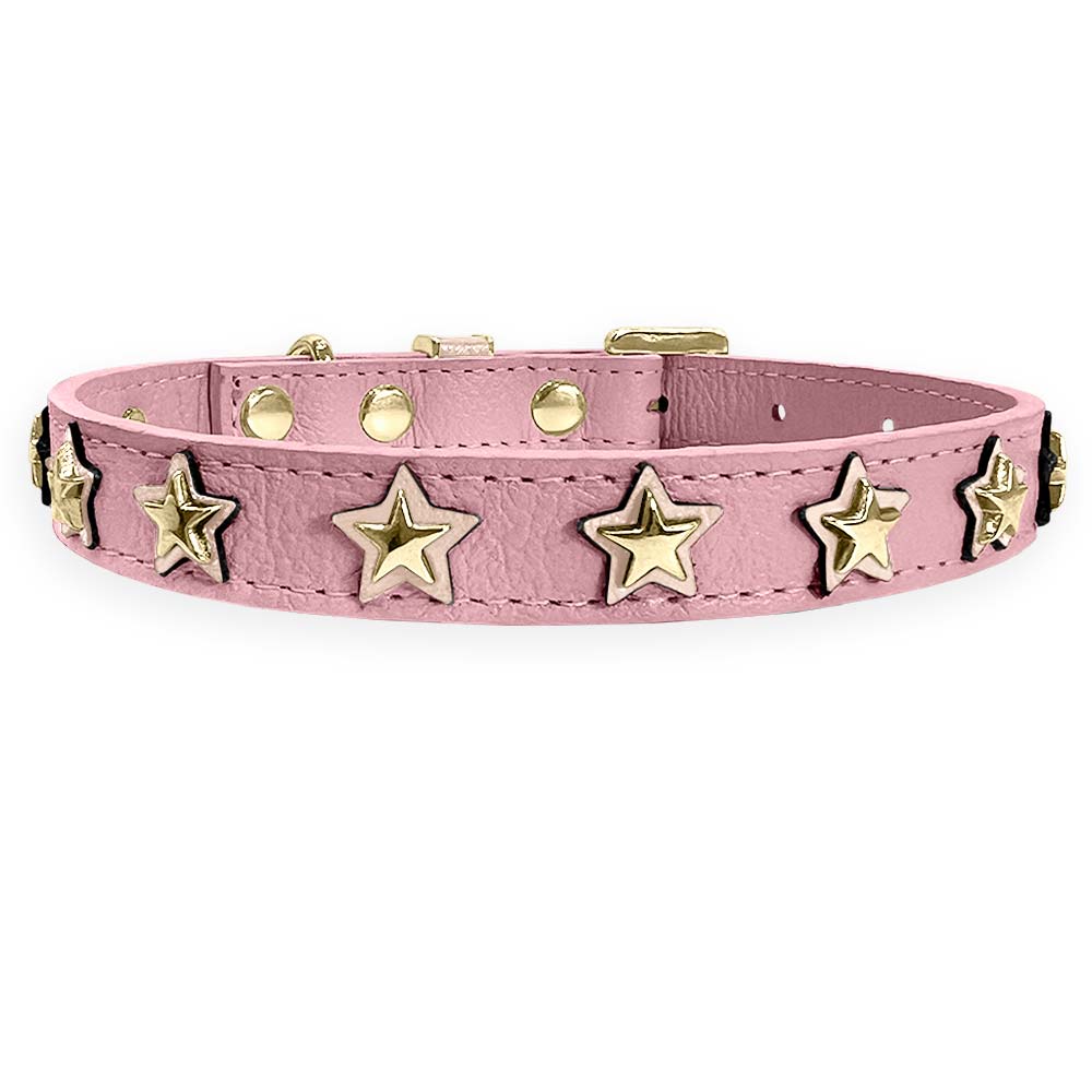 Coleira Personalizada para Cachorro com Estrelas | Órion