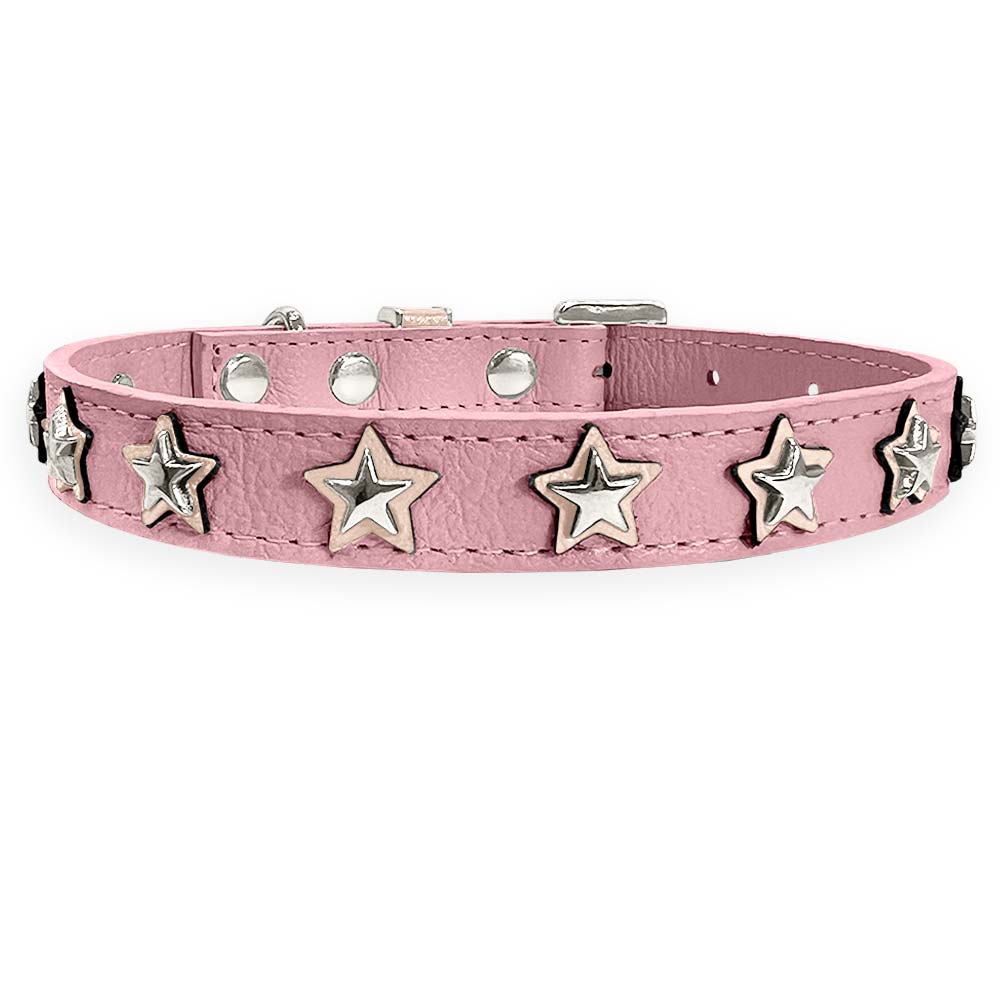 Coleira Personalizada para Cachorro com Estrelas | Órion
