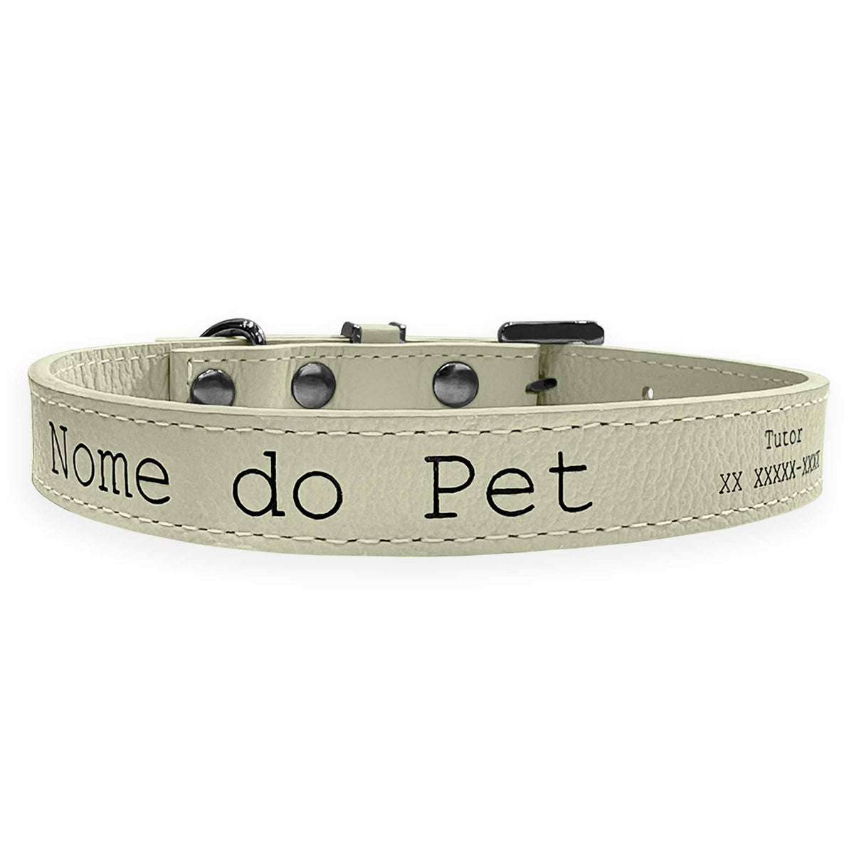 Coleira Personalizada para Cachorro com Nome | Escrita