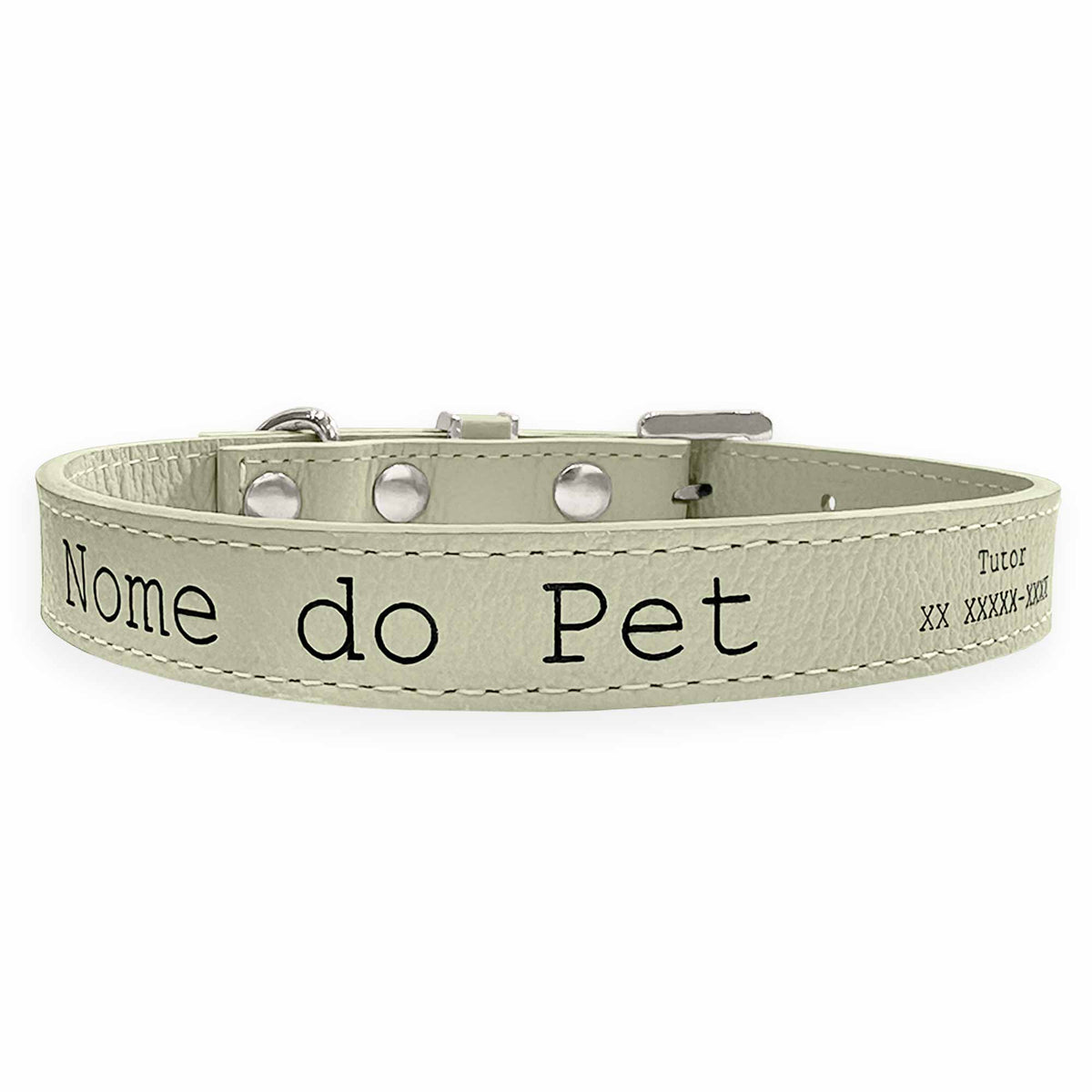 Coleira Personalizada para Cachorro com Nome | Escrita