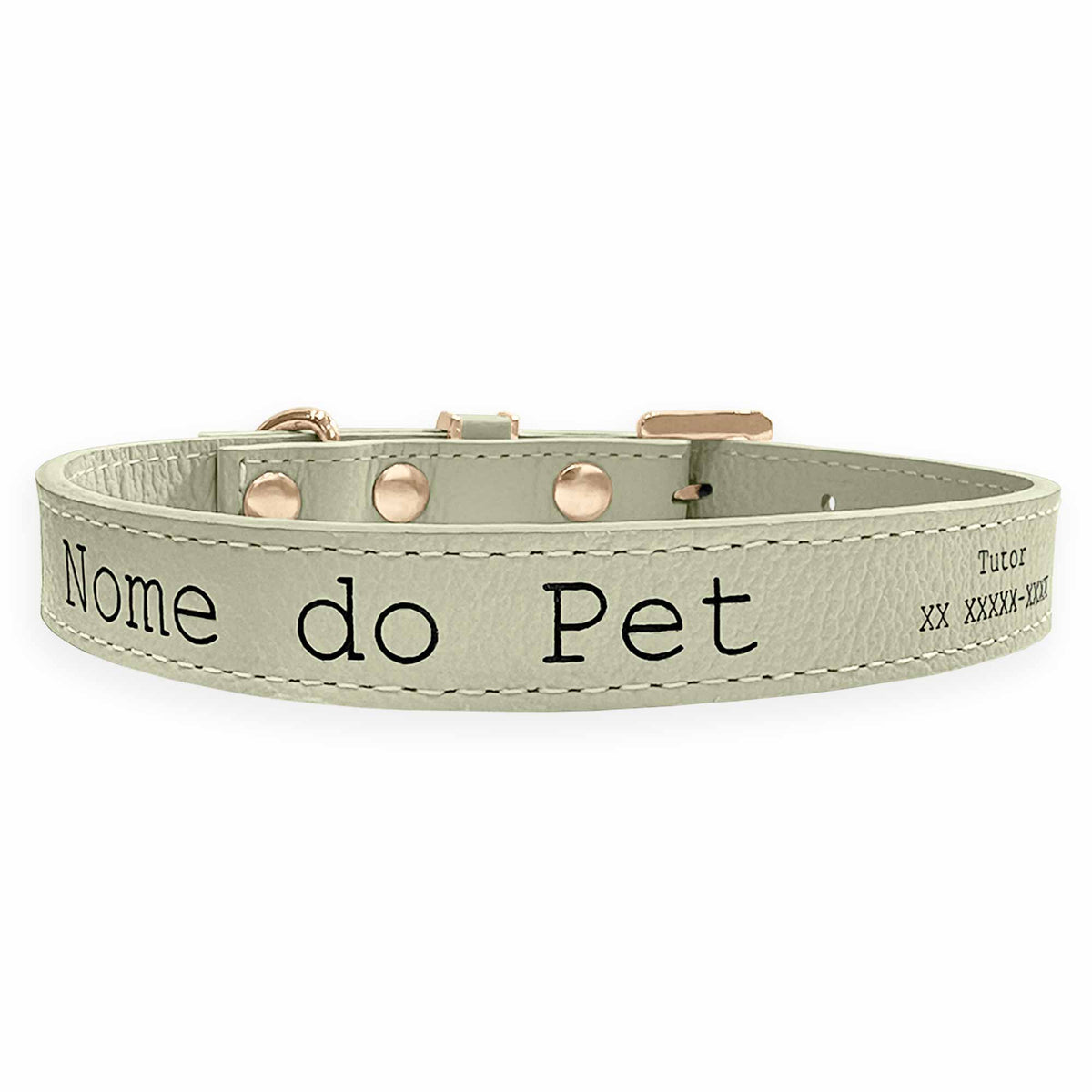 Coleira Personalizada para Cachorro com Nome | Escrita