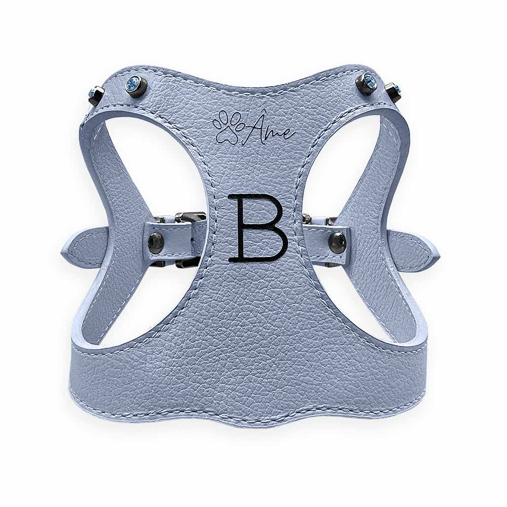 Peitoral de Couro para Cachorro Personalizado | Brownie