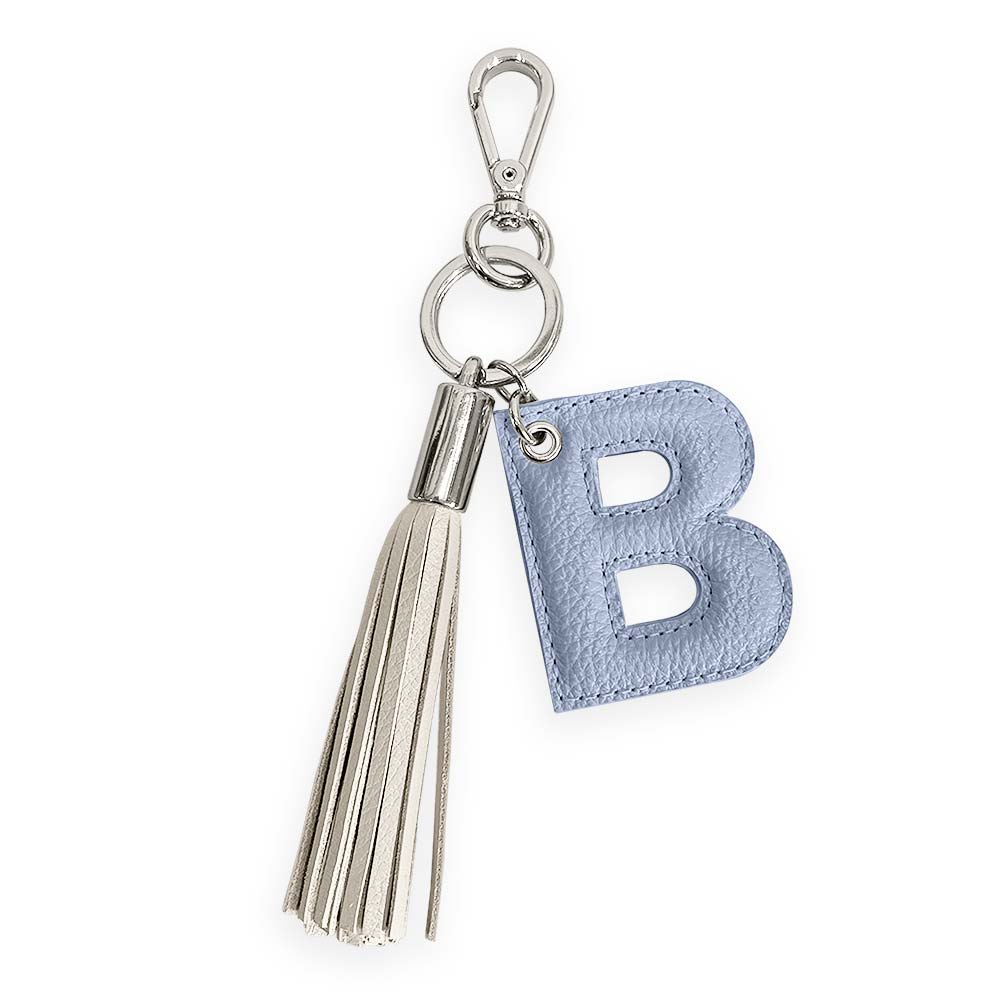Chaveiro de Couro Personalizado com Inicial | Bia