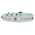Azul Bebê com Off White e pedras Light Sapphire
