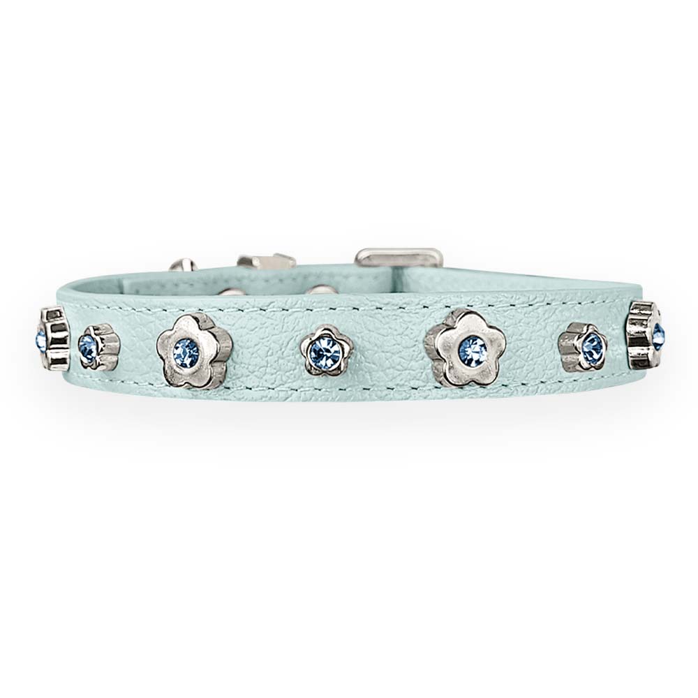 Coleira Personalizada para Cachorro com Flor | Kylie