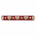 Borgonha e pedras Vintage Rose