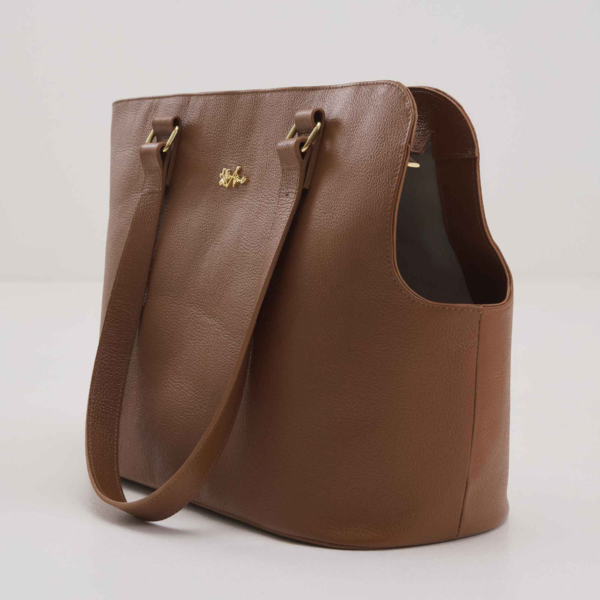 Bolsa de Passeio Pet em Couro | Lis