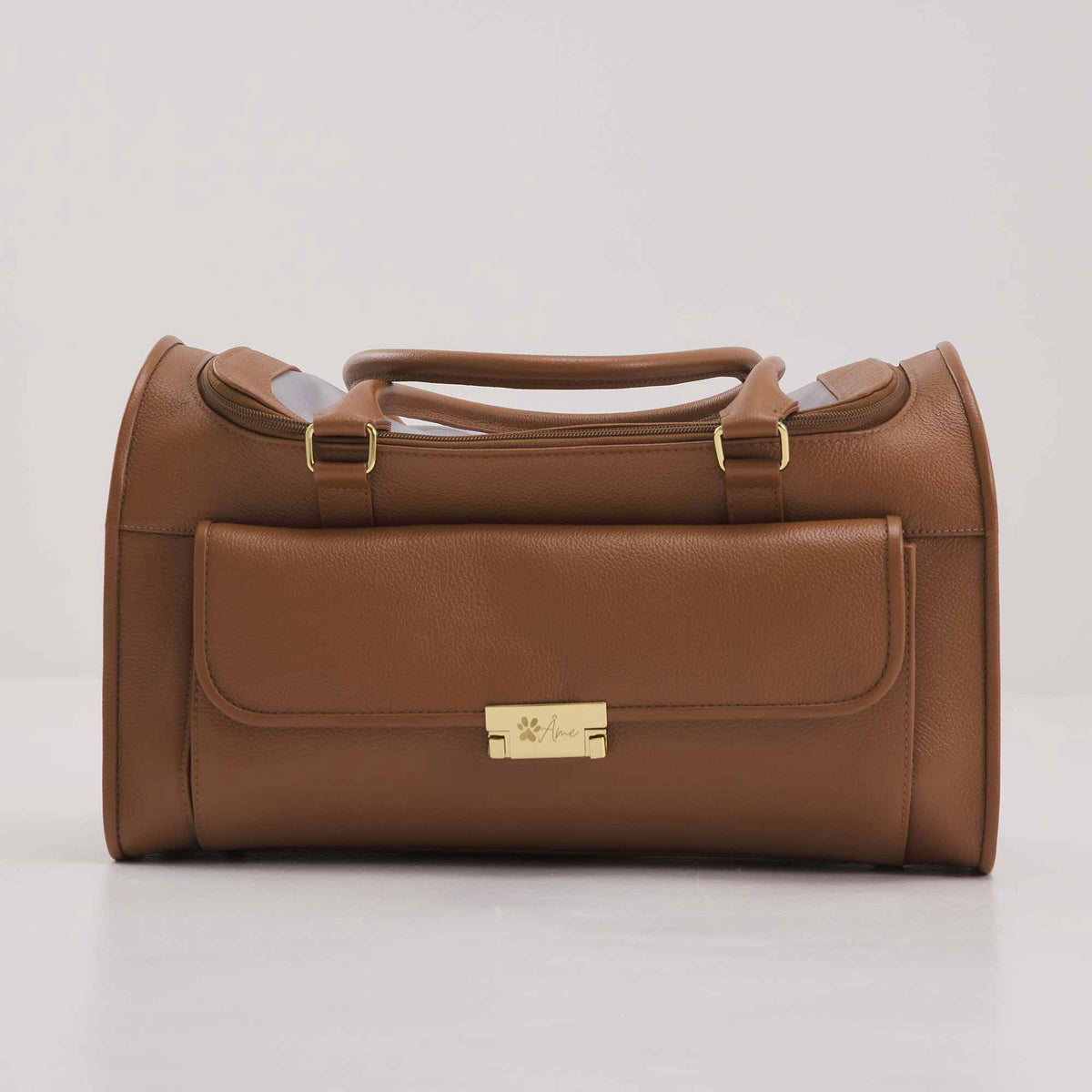 Bolsa de Transporte Pet em Couro | Ollie