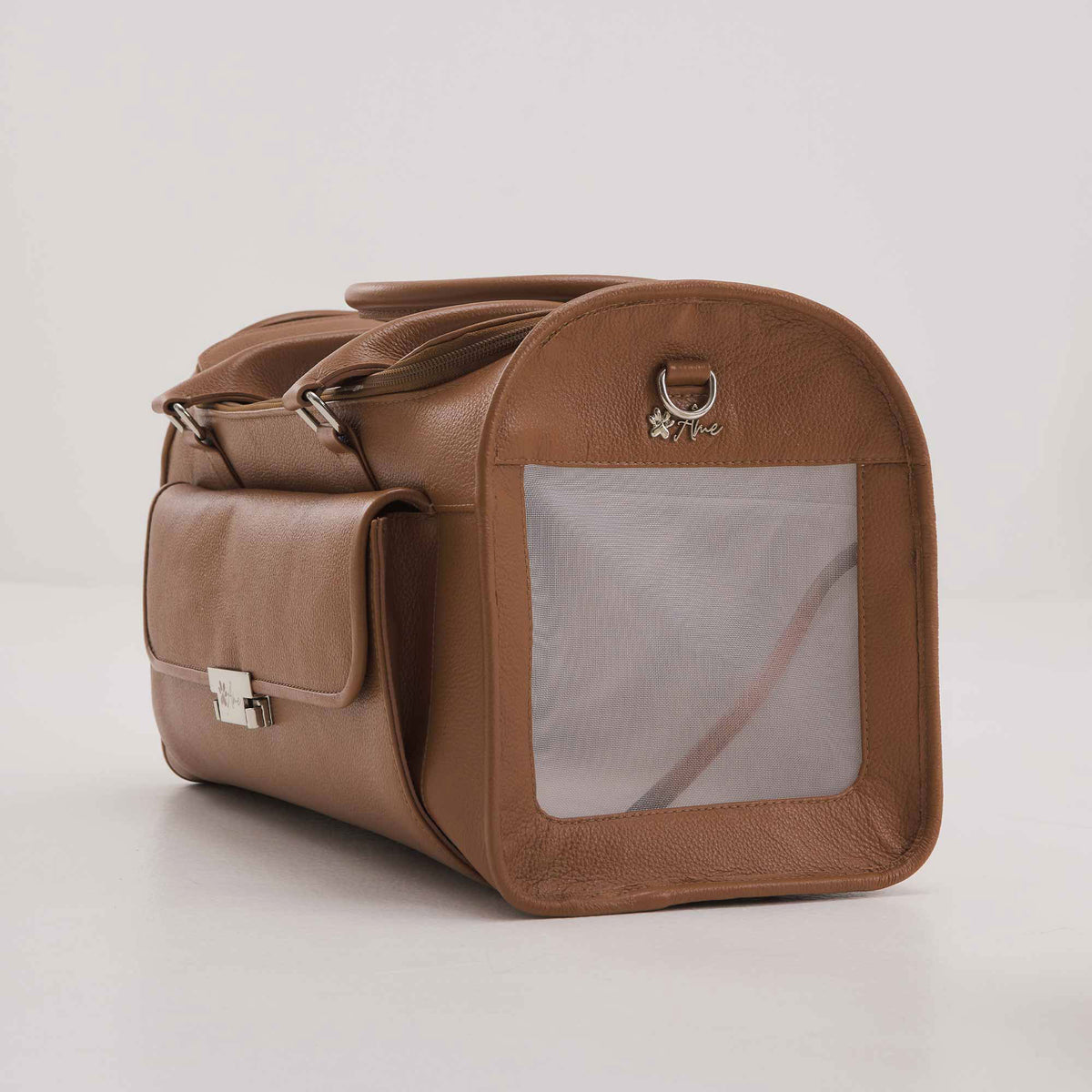 Bolsa de Transporte Pet em Couro | Ollie