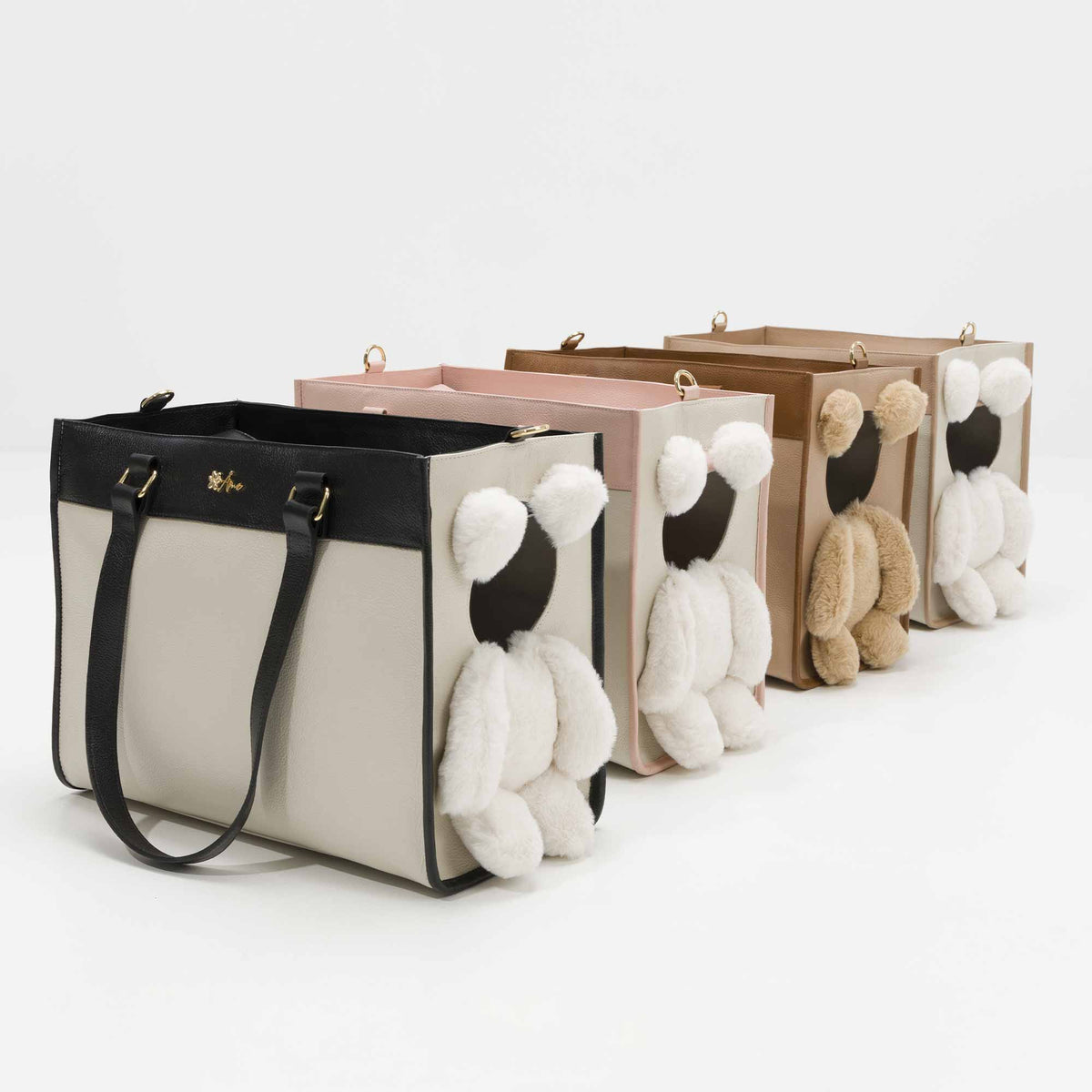 Bolsa de Passeio Pet com Efeito Ursinho | Teddy