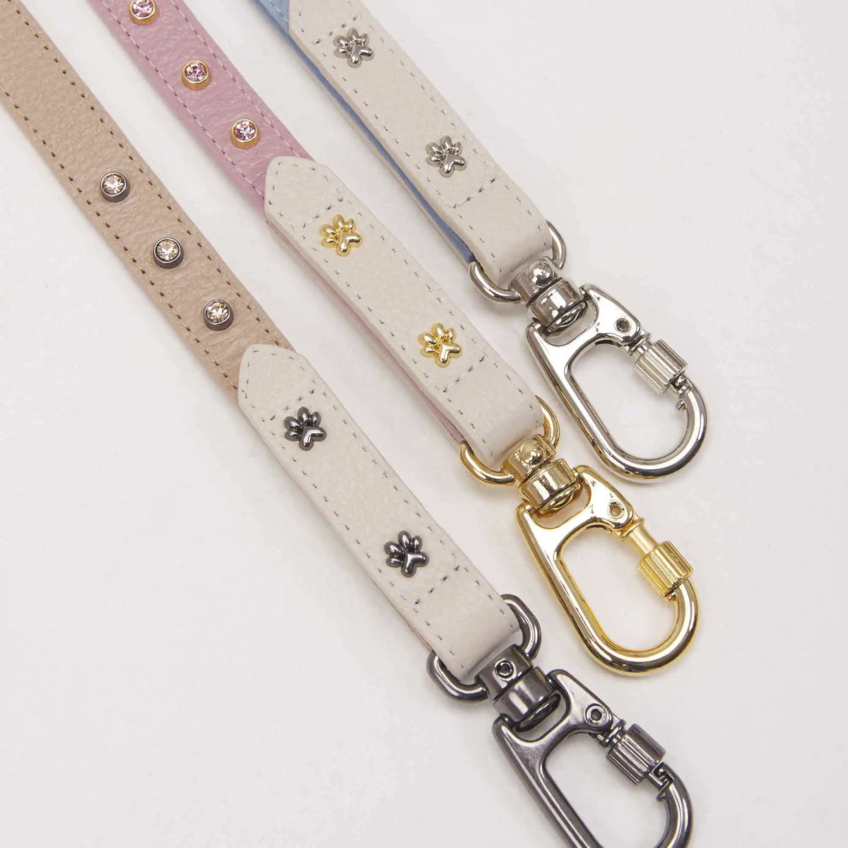 Guia de Couro para Cachorro com Strass | Meg