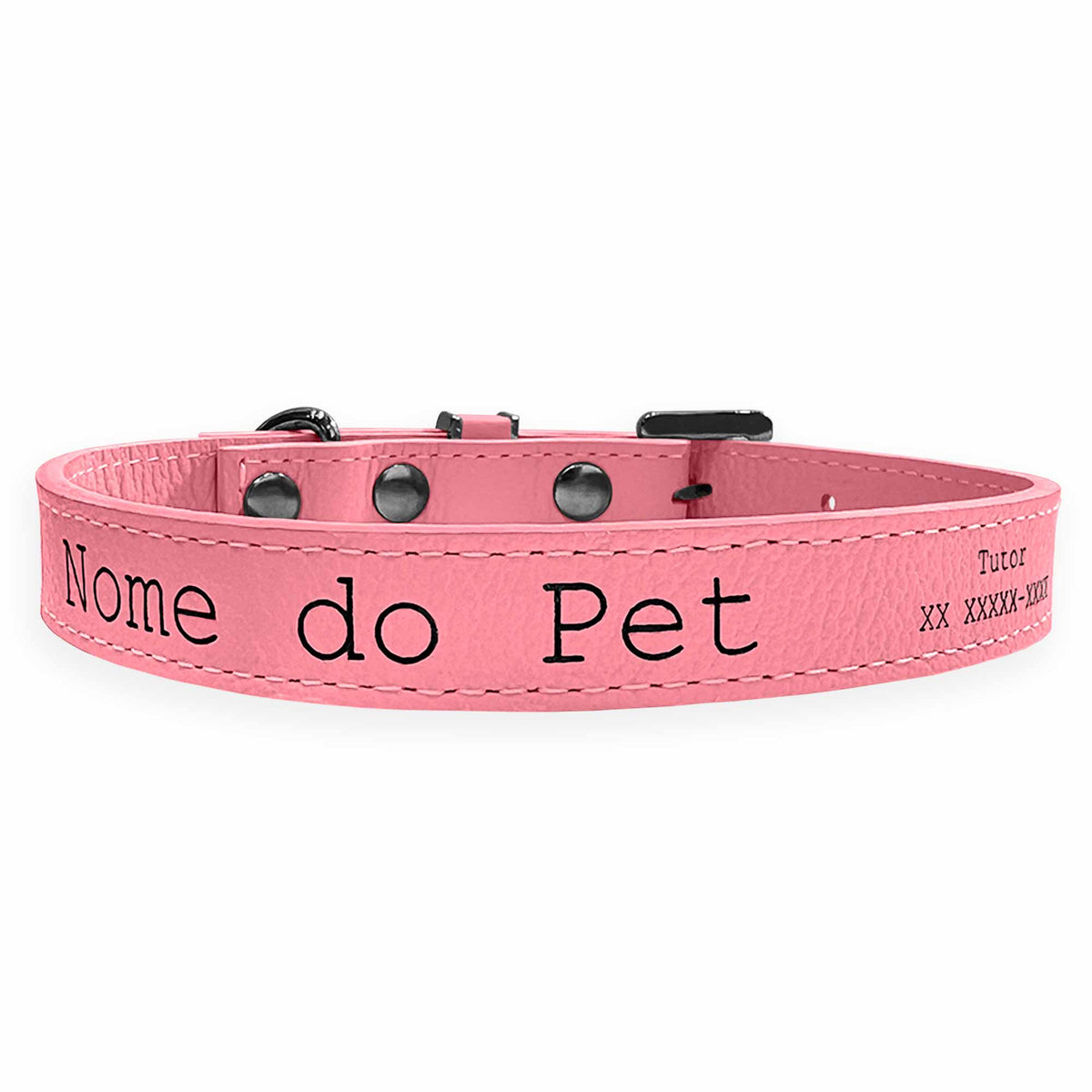 Coleira Personalizada para Cachorro com Nome | Escrita