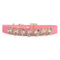 Chiclete com Rosa Bebê e pedras Light Rose