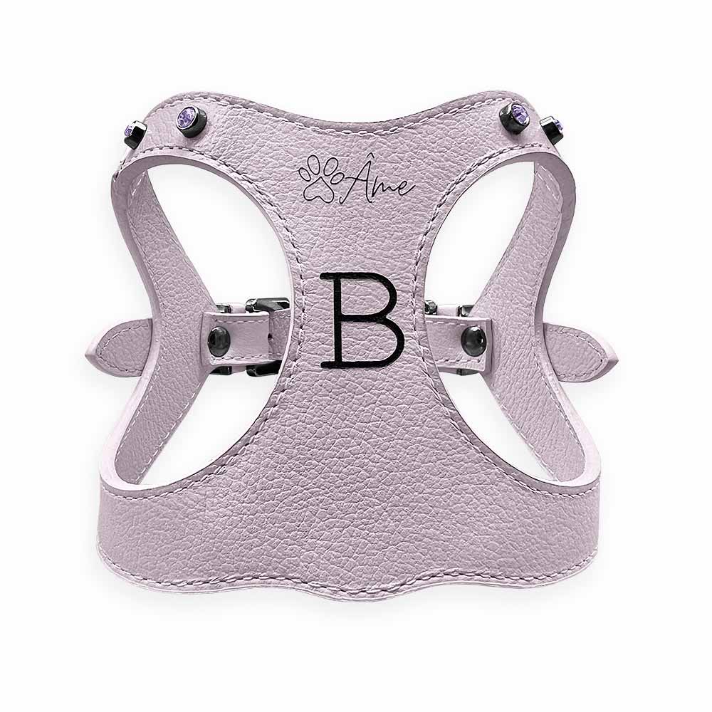 Peitoral de Couro para Cachorro Personalizado | Brownie