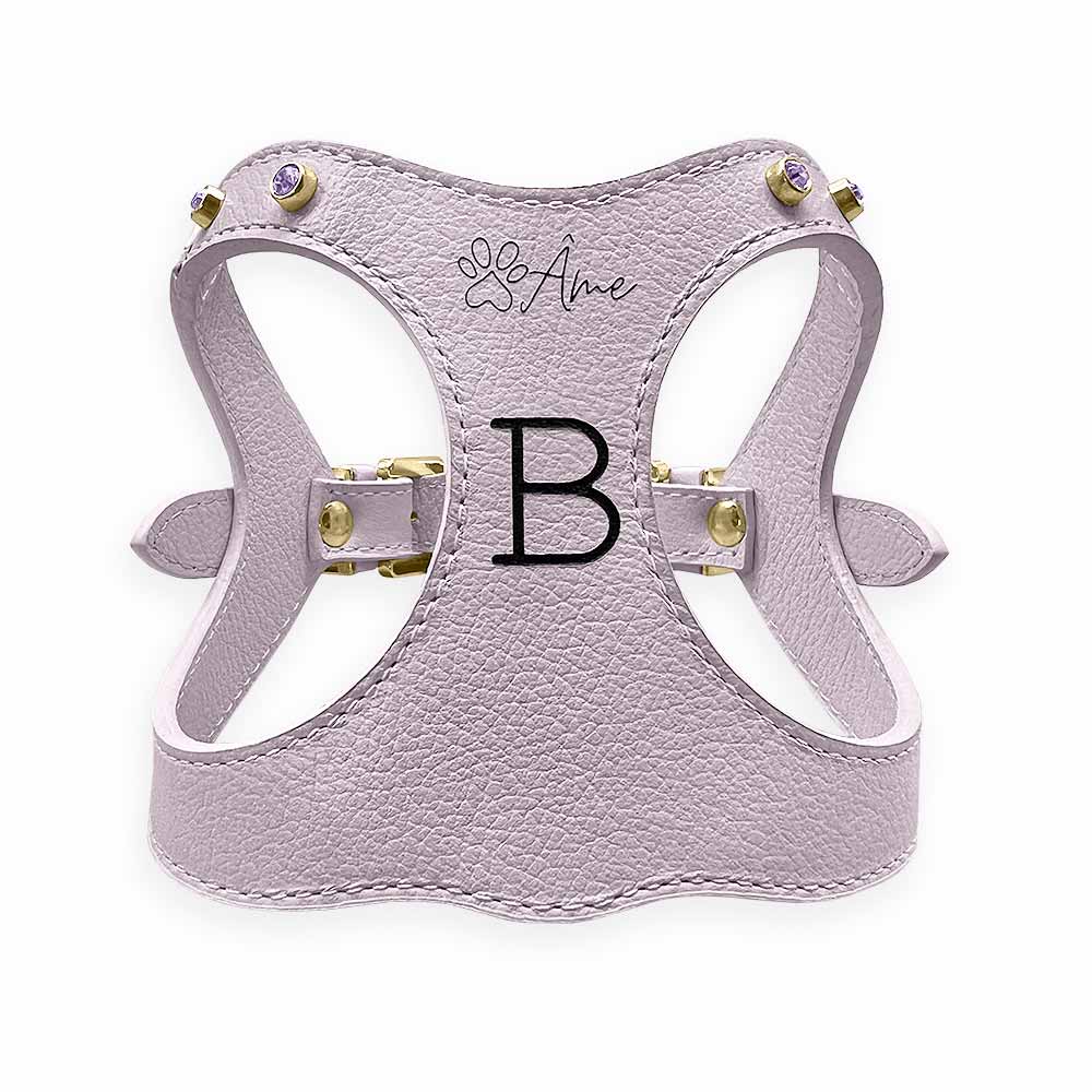 Peitoral de Couro para Cachorro Personalizado | Brownie