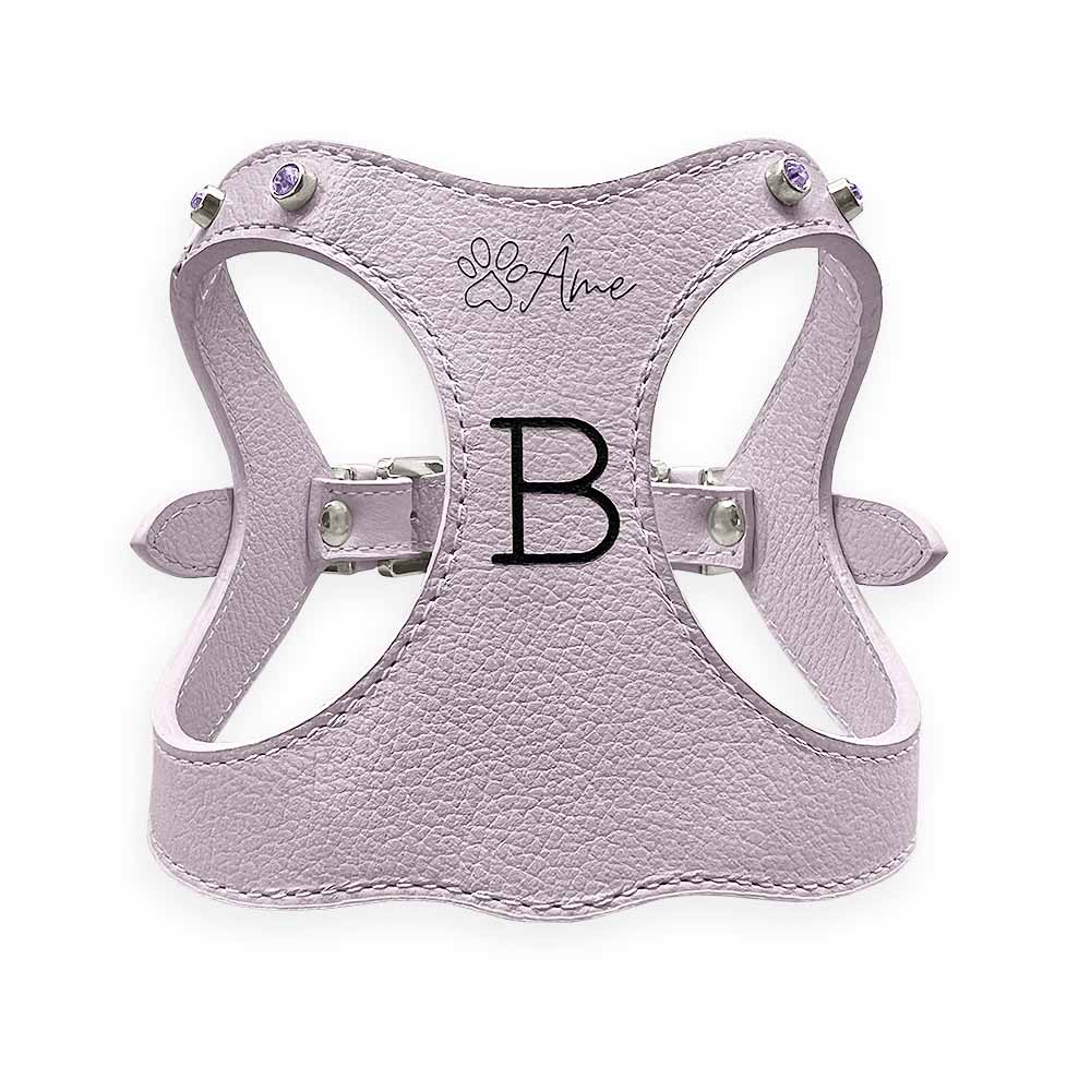 Peitoral de Couro para Cachorro Personalizado | Brownie