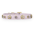 Lilás Candy com Rosa Bebê e pedras Violet