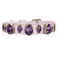 Lilás Candy com Rosa Bebê e pedras Amethyst