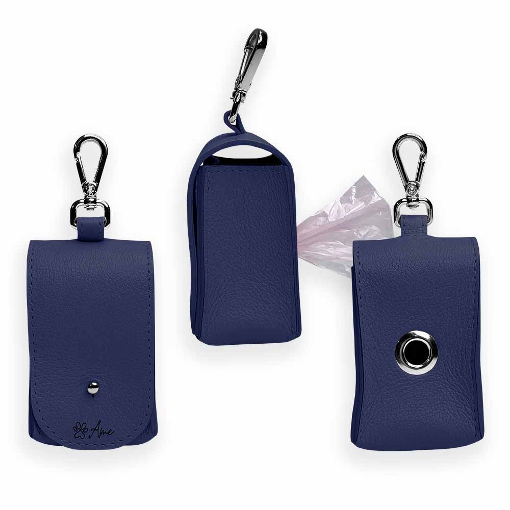 Porta Saquinhos Higiênicos de Couro para Cachorro