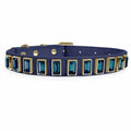 Marinho com Allure e pedras Denim Blue