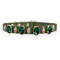 Militar com Off White e pedras Emerald