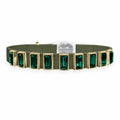 Militar e pedras Emerald
