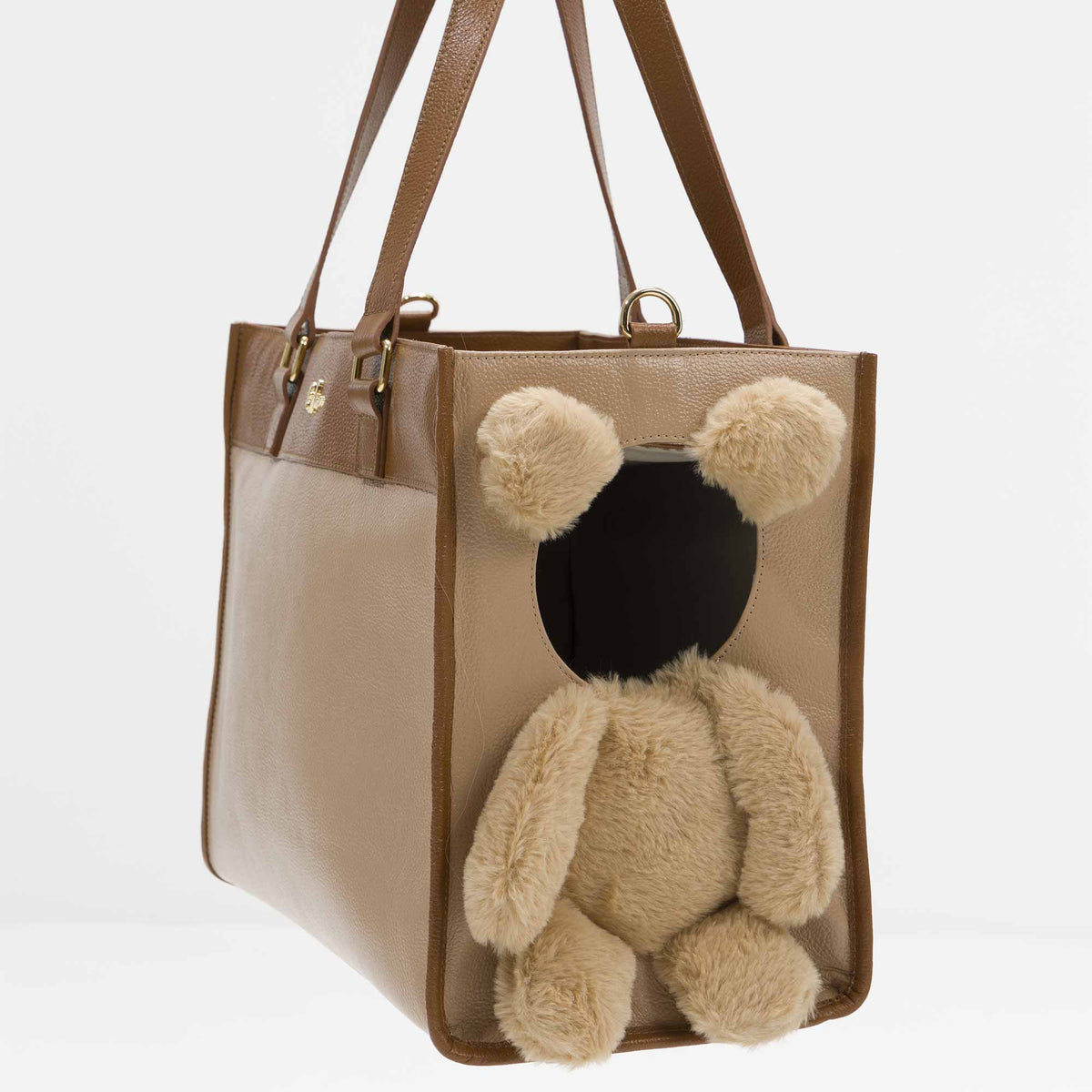 Bolsa de Passeio Pet com Efeito Ursinho | Teddy