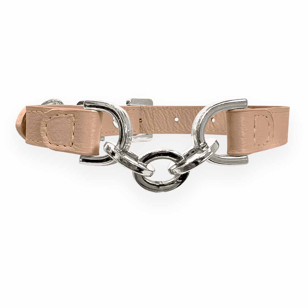 Coleira Personalizada para Cachorro com Corrente | Julie